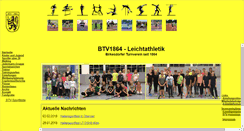 Desktop Screenshot of btv1864-leichtathletik.de